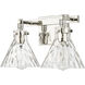 Barlon 2 Light 16.25 inch Polished Nickel Vanity Light Wall Light